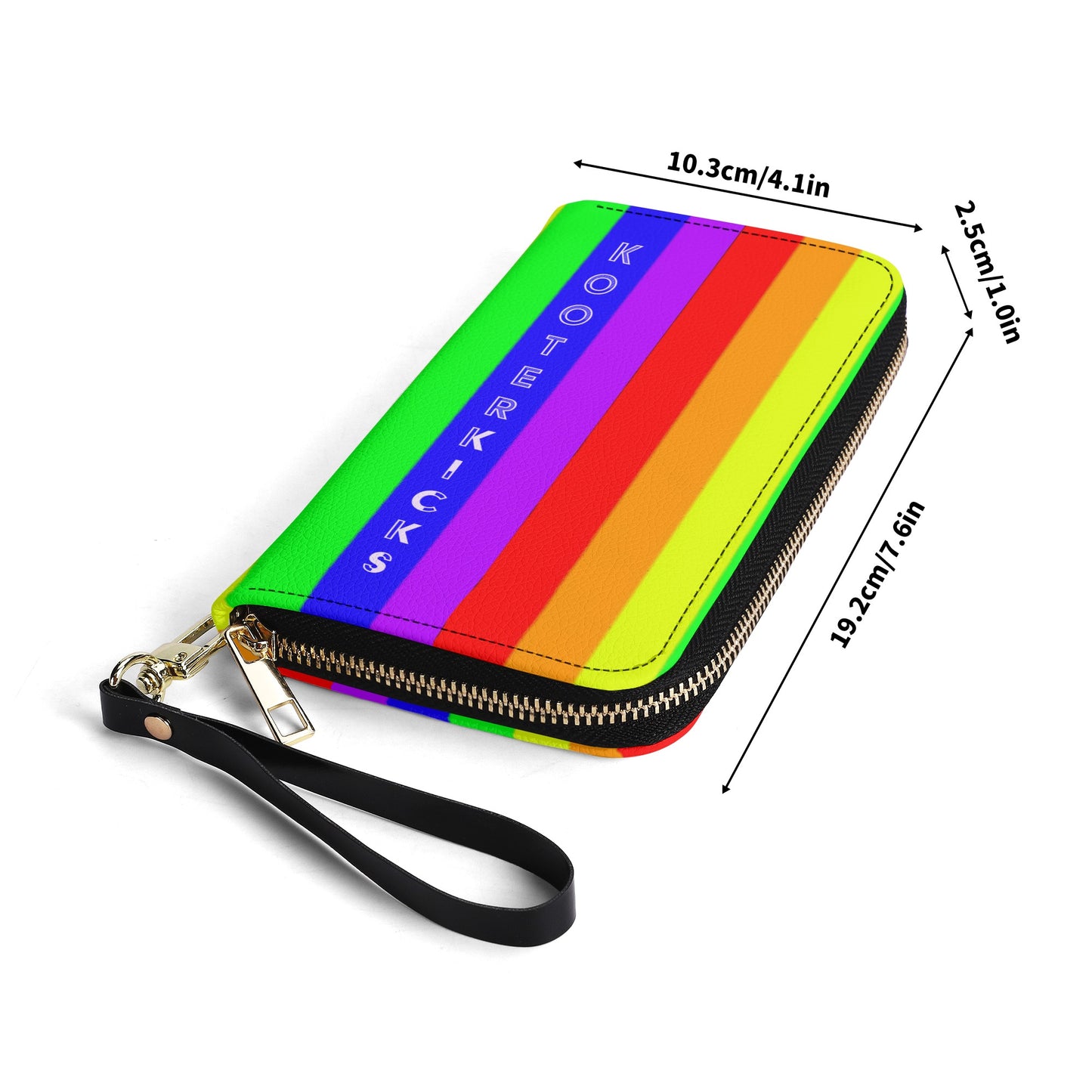 Be Kind Rainbow Pride Leather Wallet