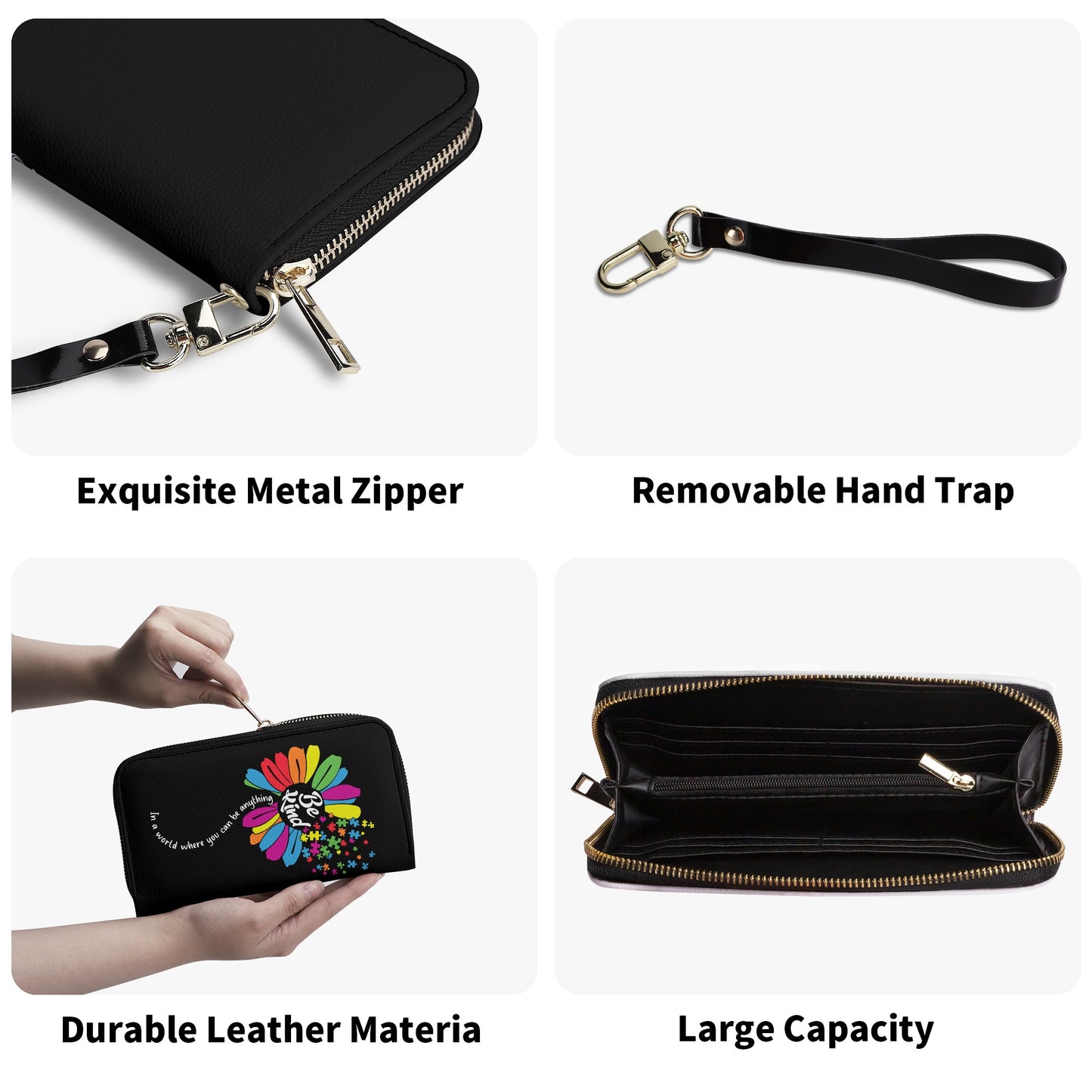 Upgraded 2.0 PU Leather Wallet