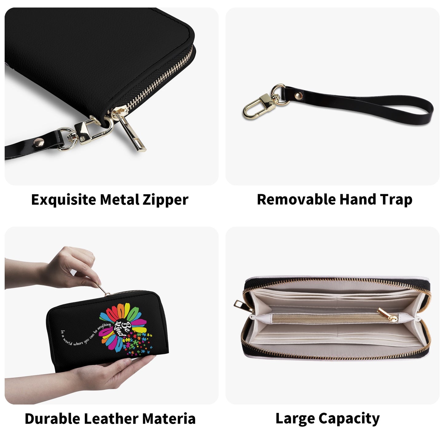 Upgraded 2.0 PU Leather Wallet