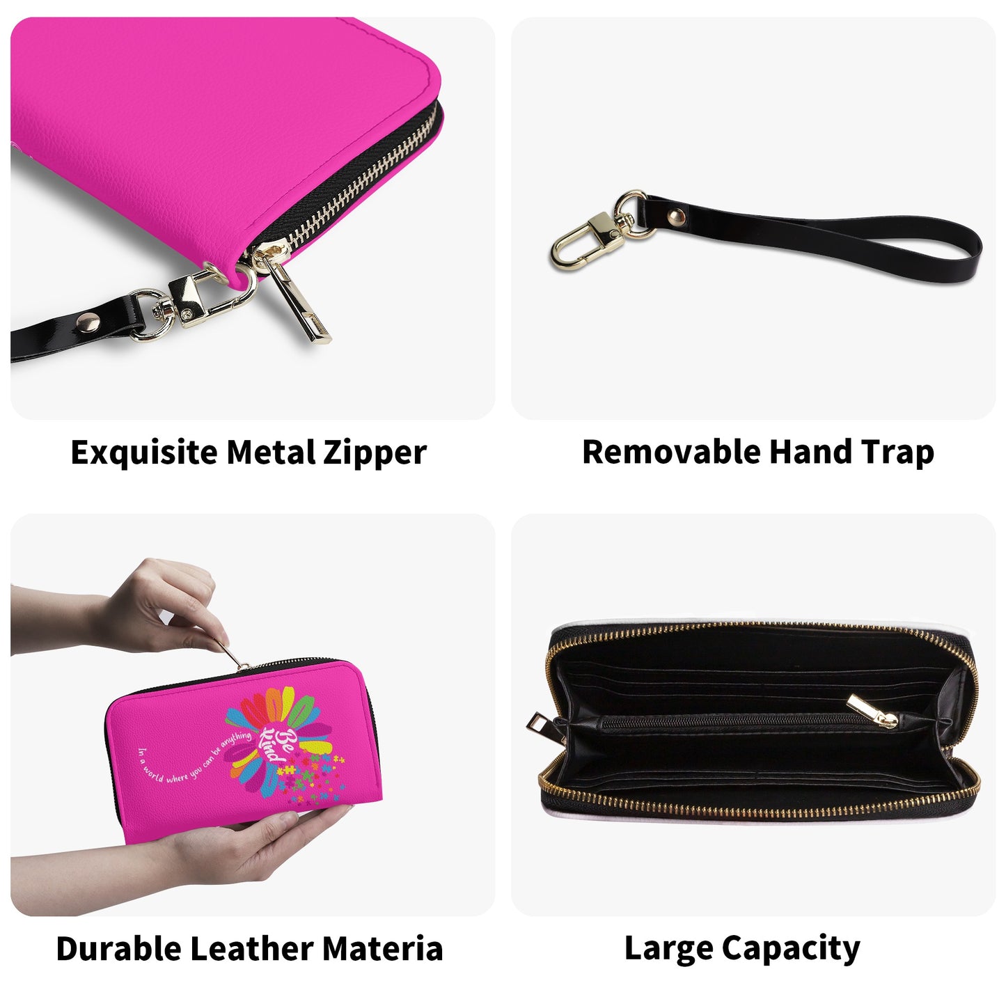Upgraded 2.0 PU Leather Wallet