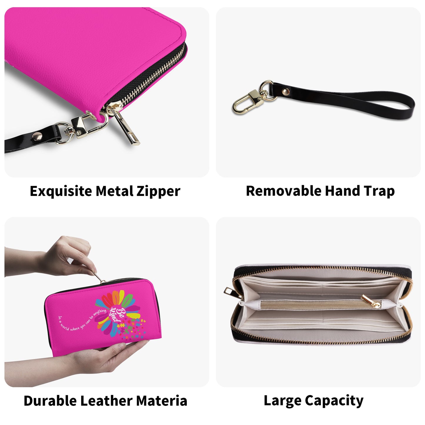 Upgraded 2.0 PU Leather Wallet