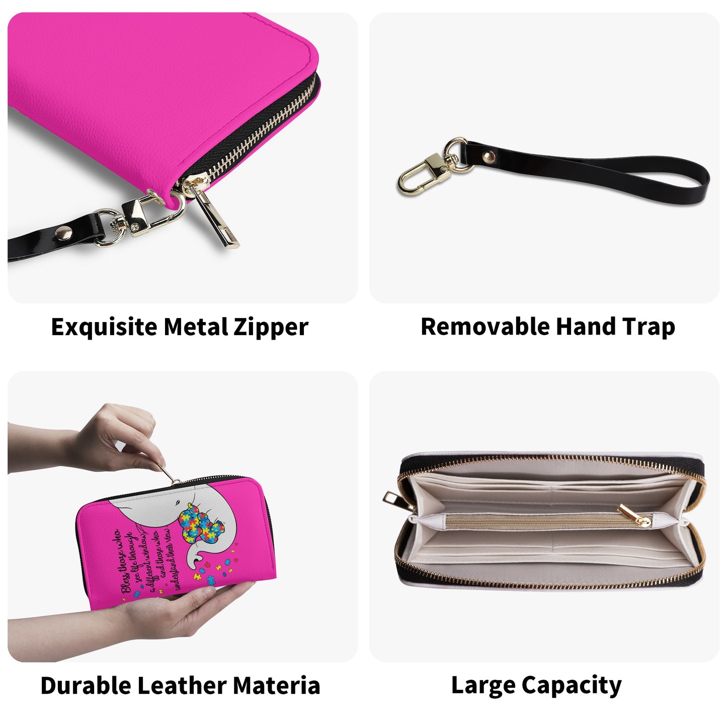Upgraded 2.0 PU Leather Wallet