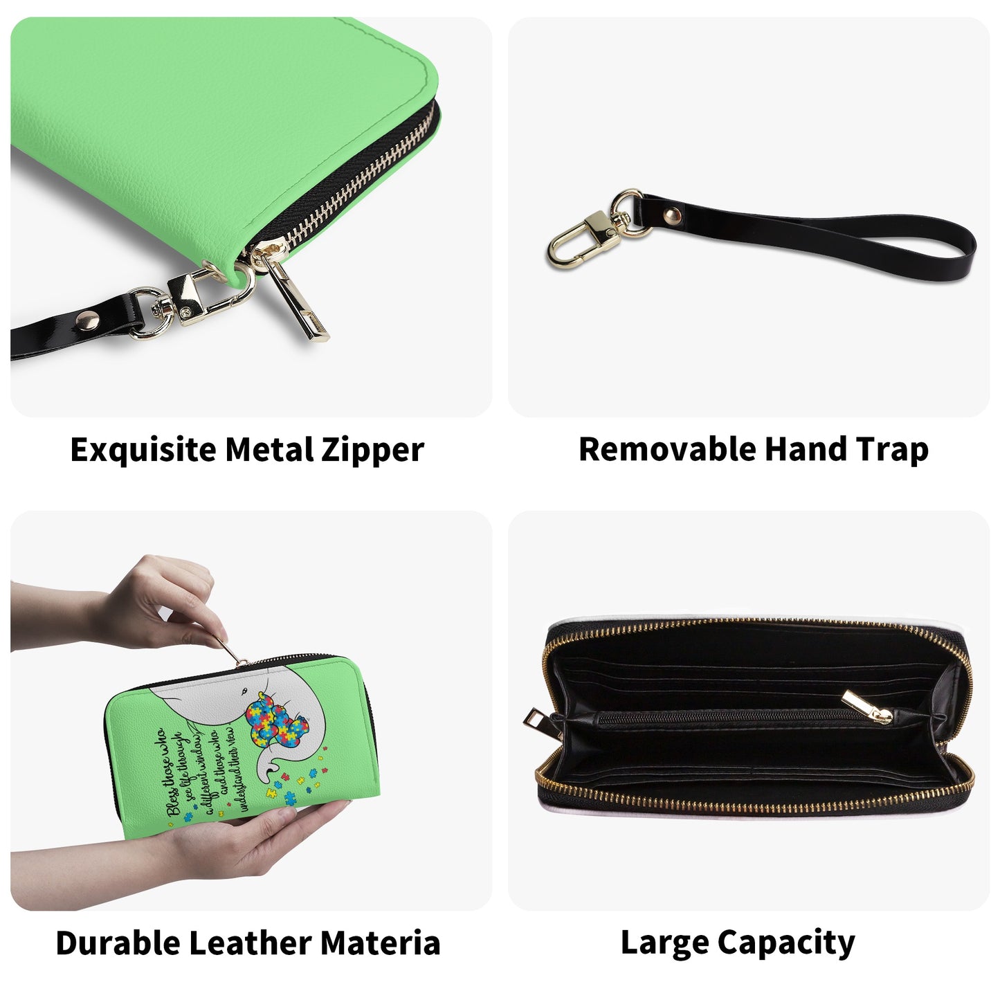 Upgraded 2.0 PU Leather Wallet