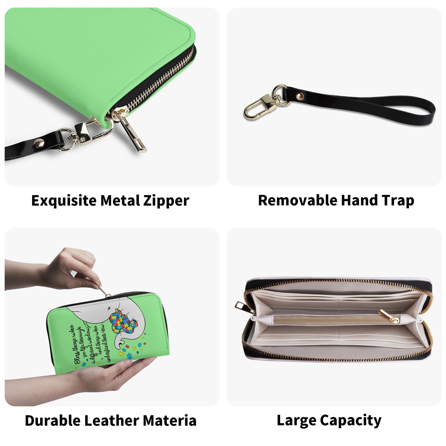 Upgraded 2.0 PU Leather Wallet