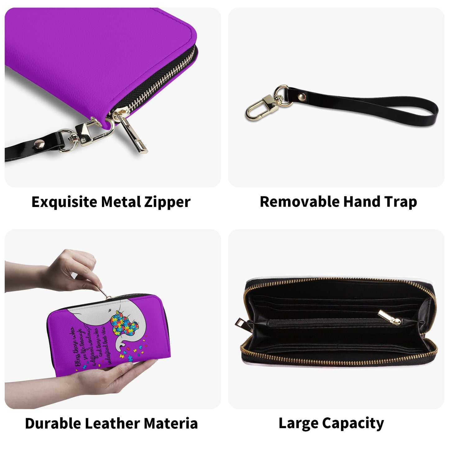 Upgraded 2.0 PU Leather Wallet