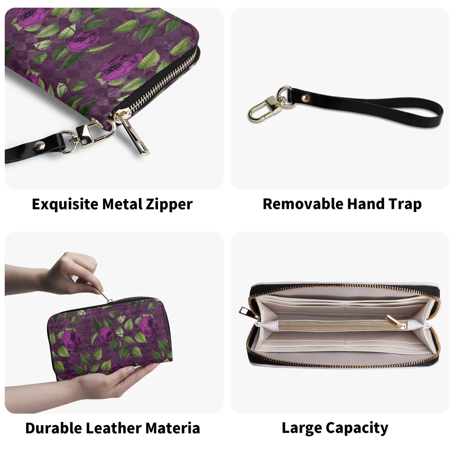 Upgraded 2.0 PU Leather Wallet