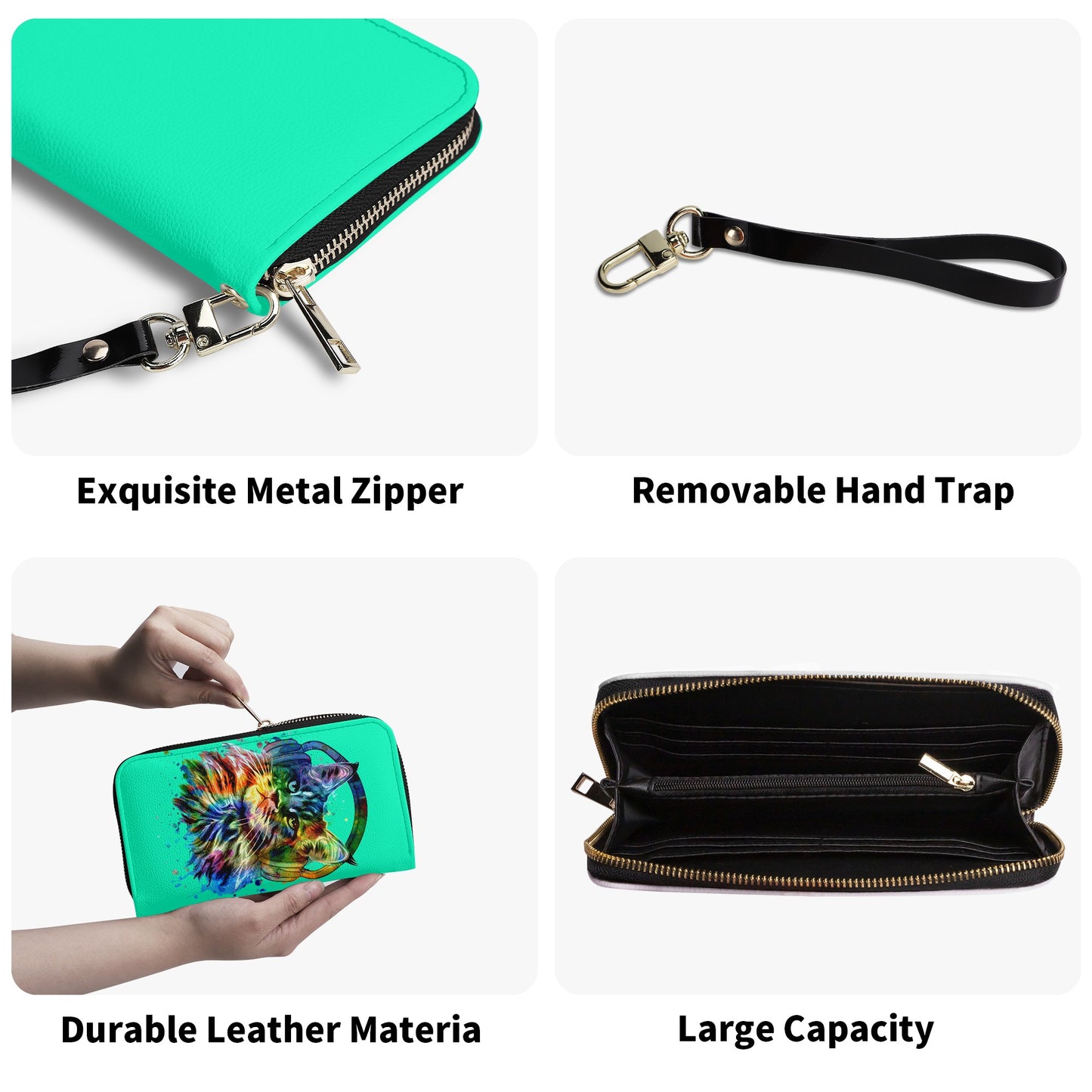 Upgraded 2.0 PU Leather Wallet