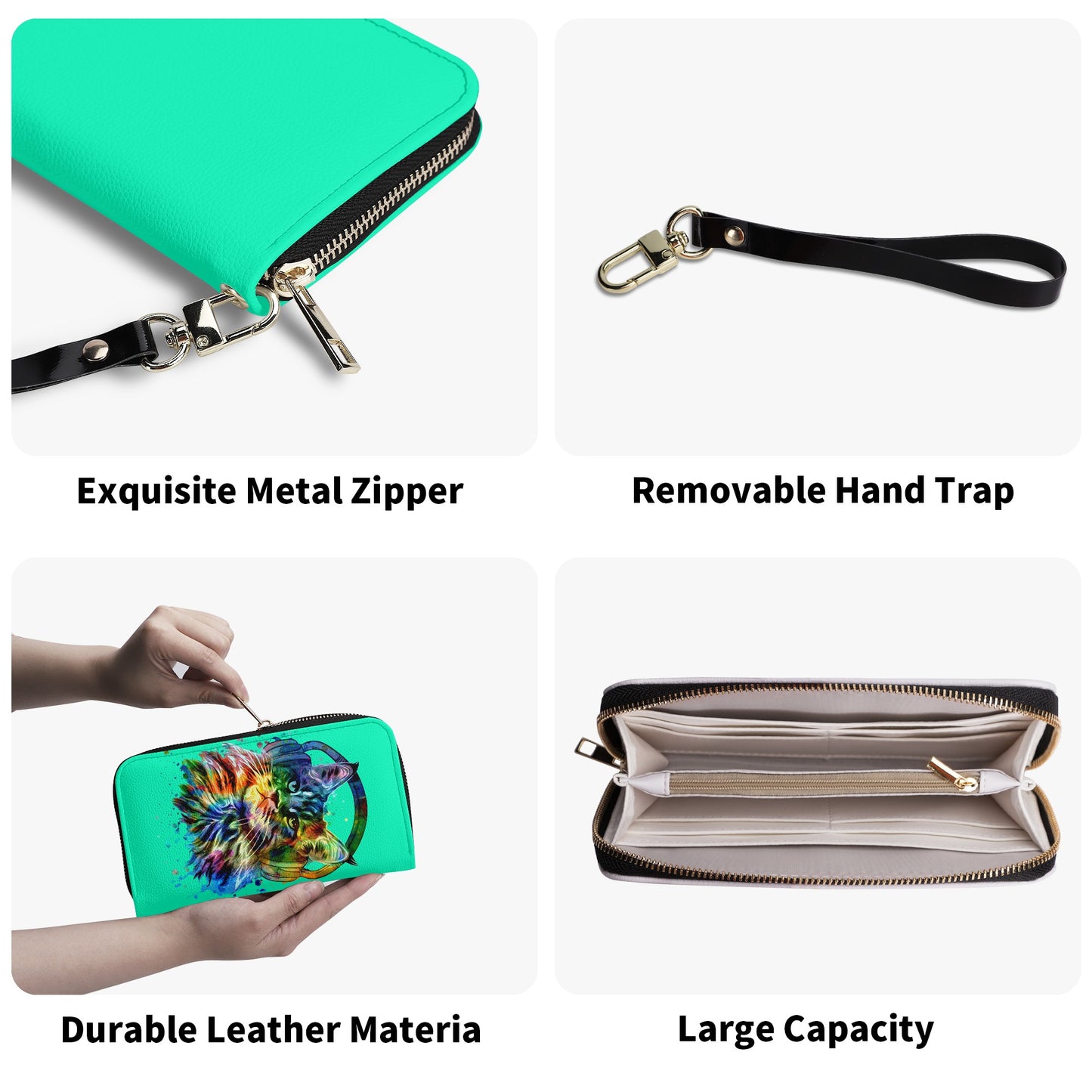 Upgraded 2.0 PU Leather Wallet