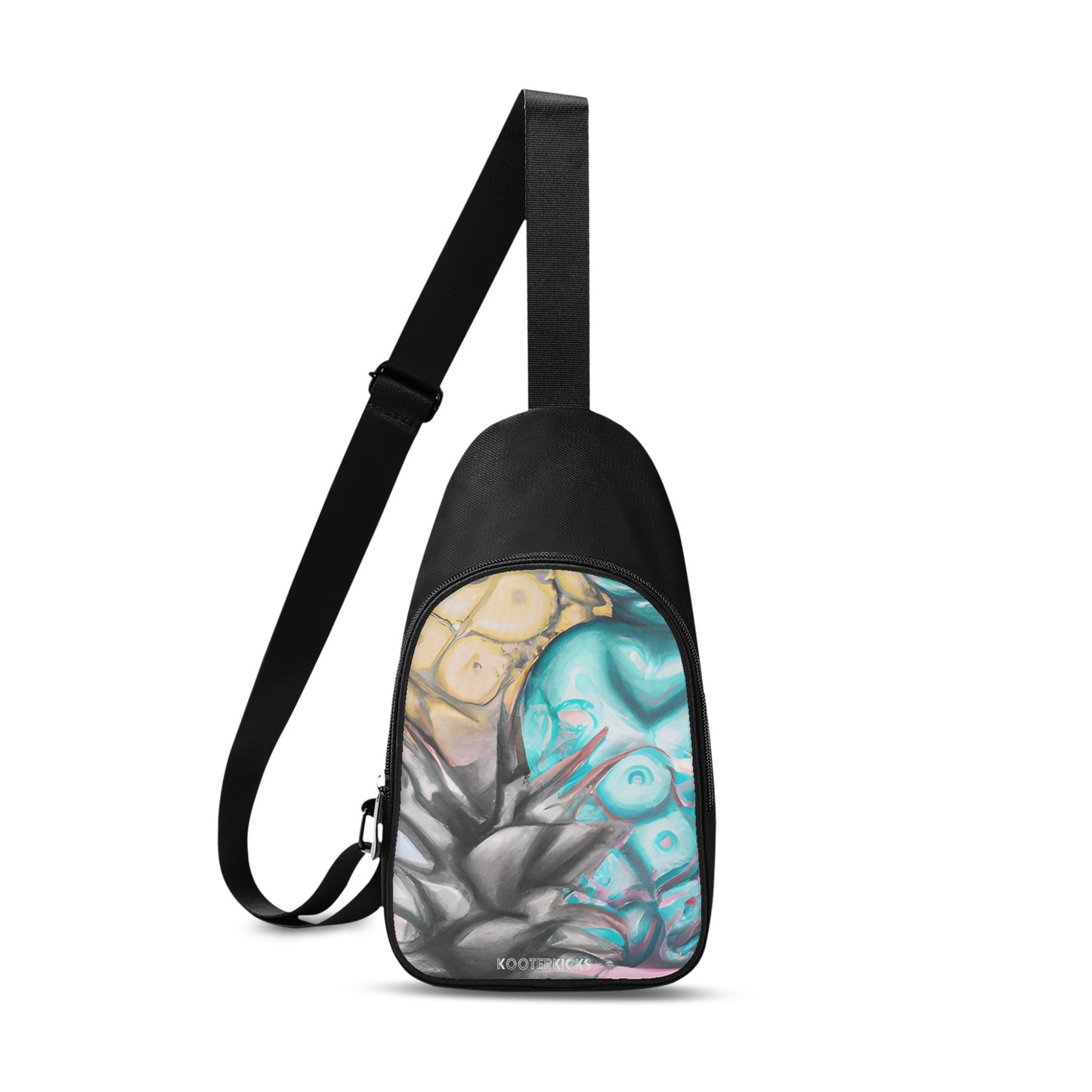 Pastel Pineapple 2 Chest Bag