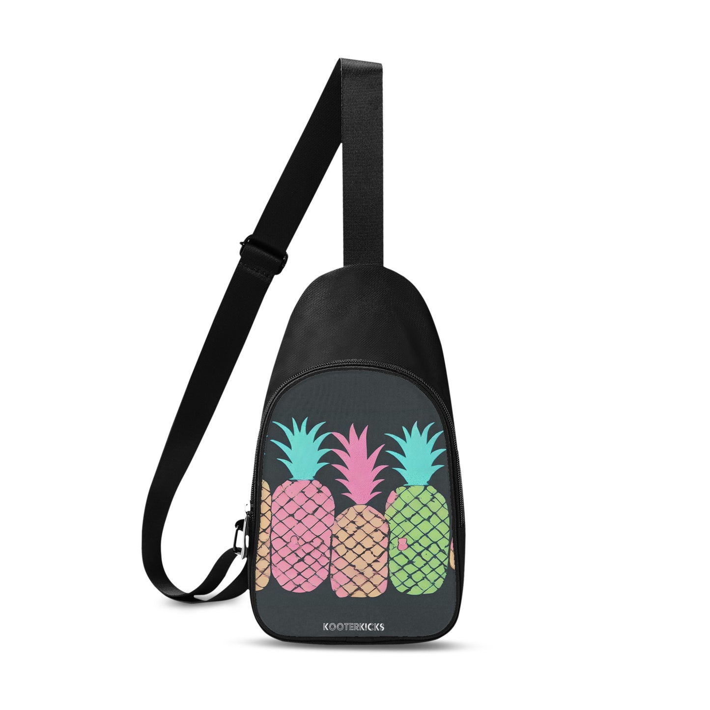 Pineapple Row Chest Bag