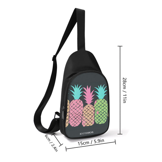 Pineapple Row Chest Bag