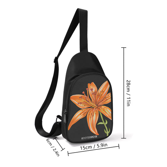 Chest Bag - Orange Lily