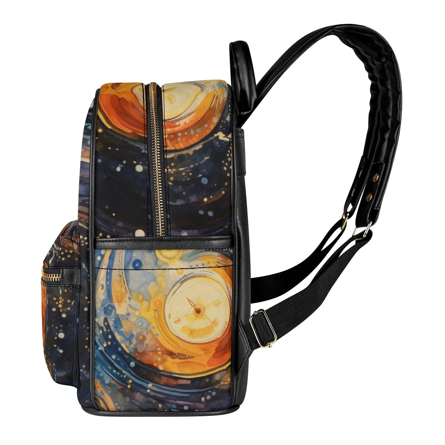 Doctor Who Inspired Casual PU Leather Backpack