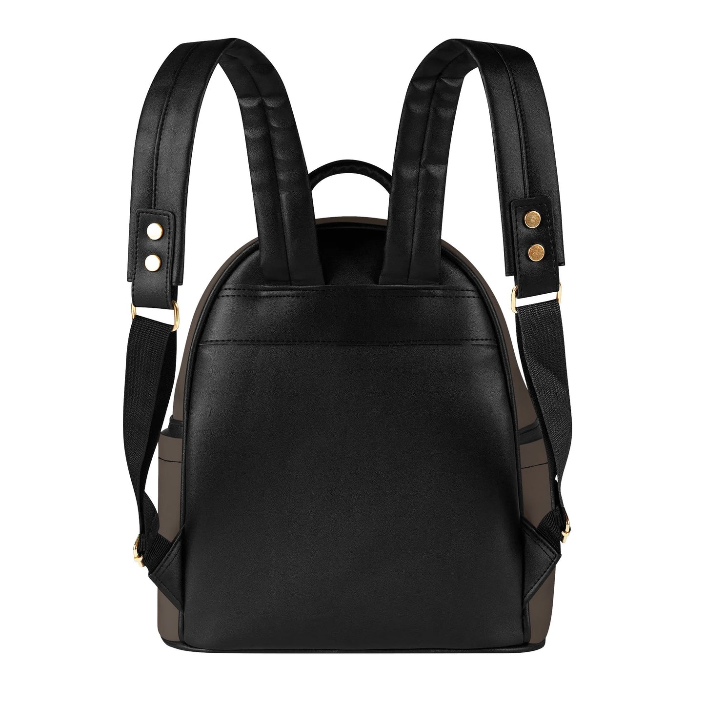 Steampunk Panda Casual PU Leather Backpack