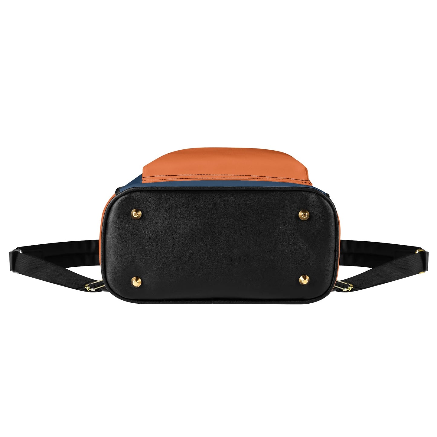 Edmonton Oilers Inspired Casual PU Leather Backpack