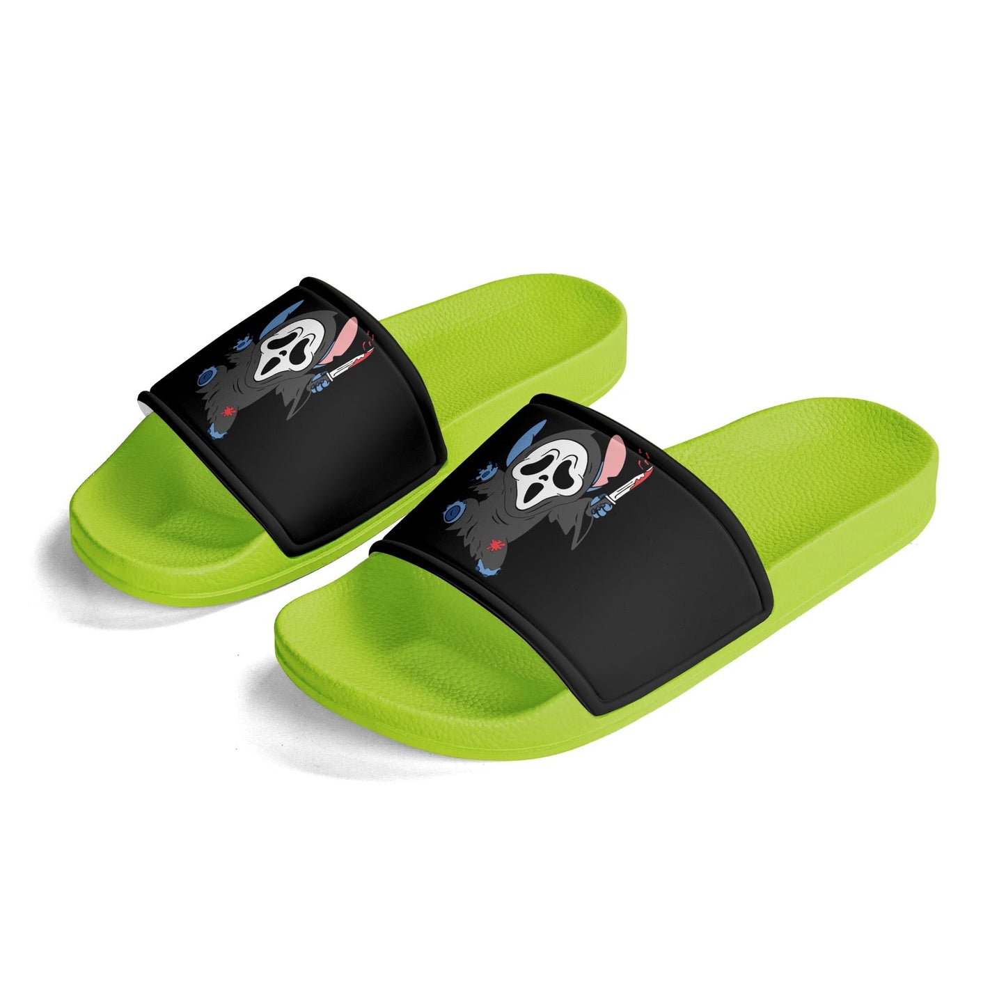 Womens Ghostface Stitch Slides