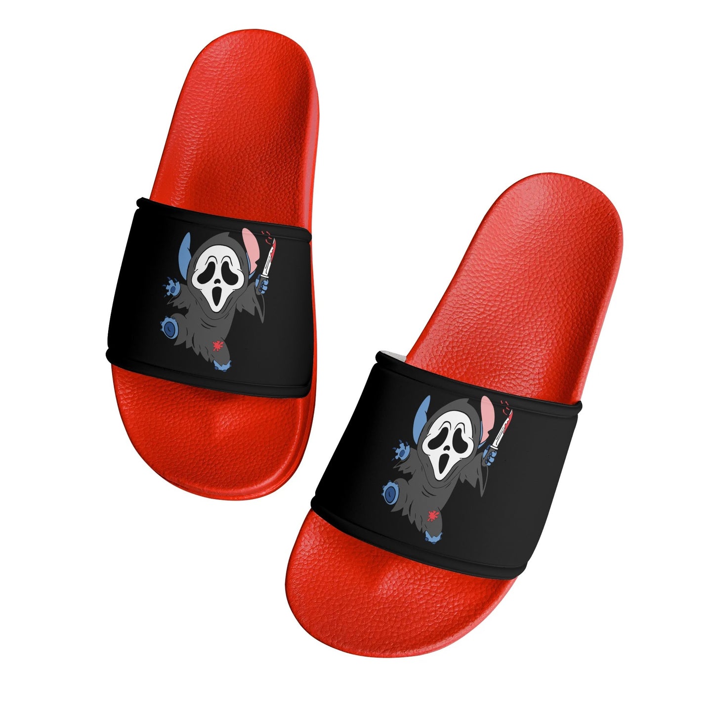 Womens Ghostface Stitch Slides