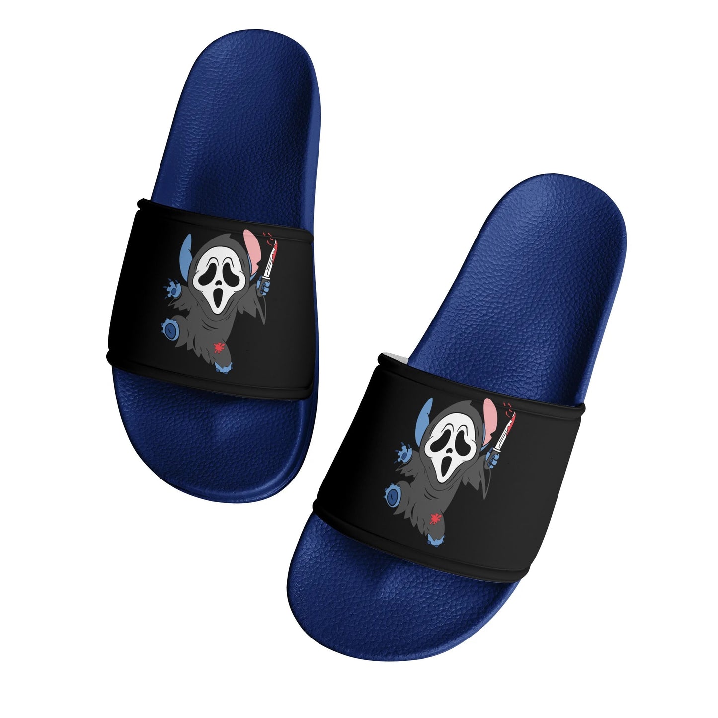 Womens Ghostface Stitch Slides