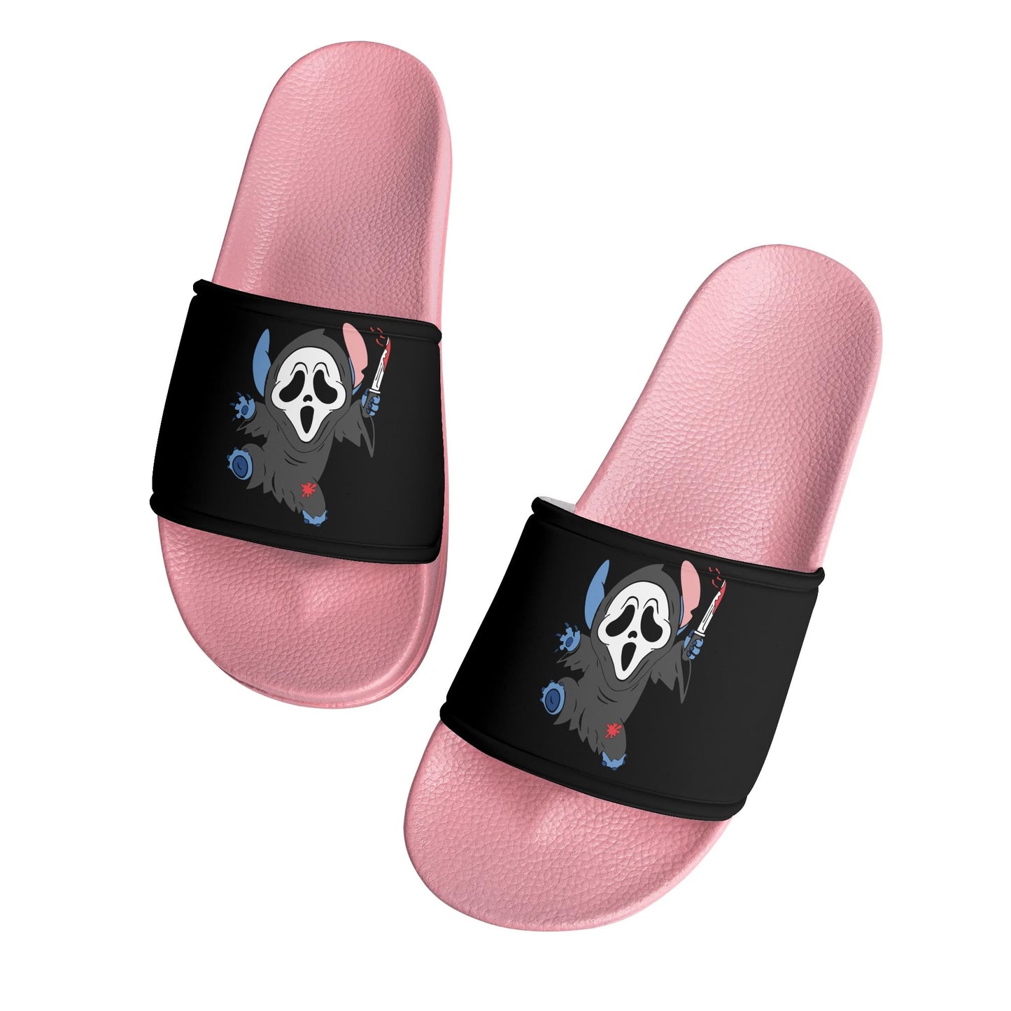 Womens Ghostface Stitch Slides