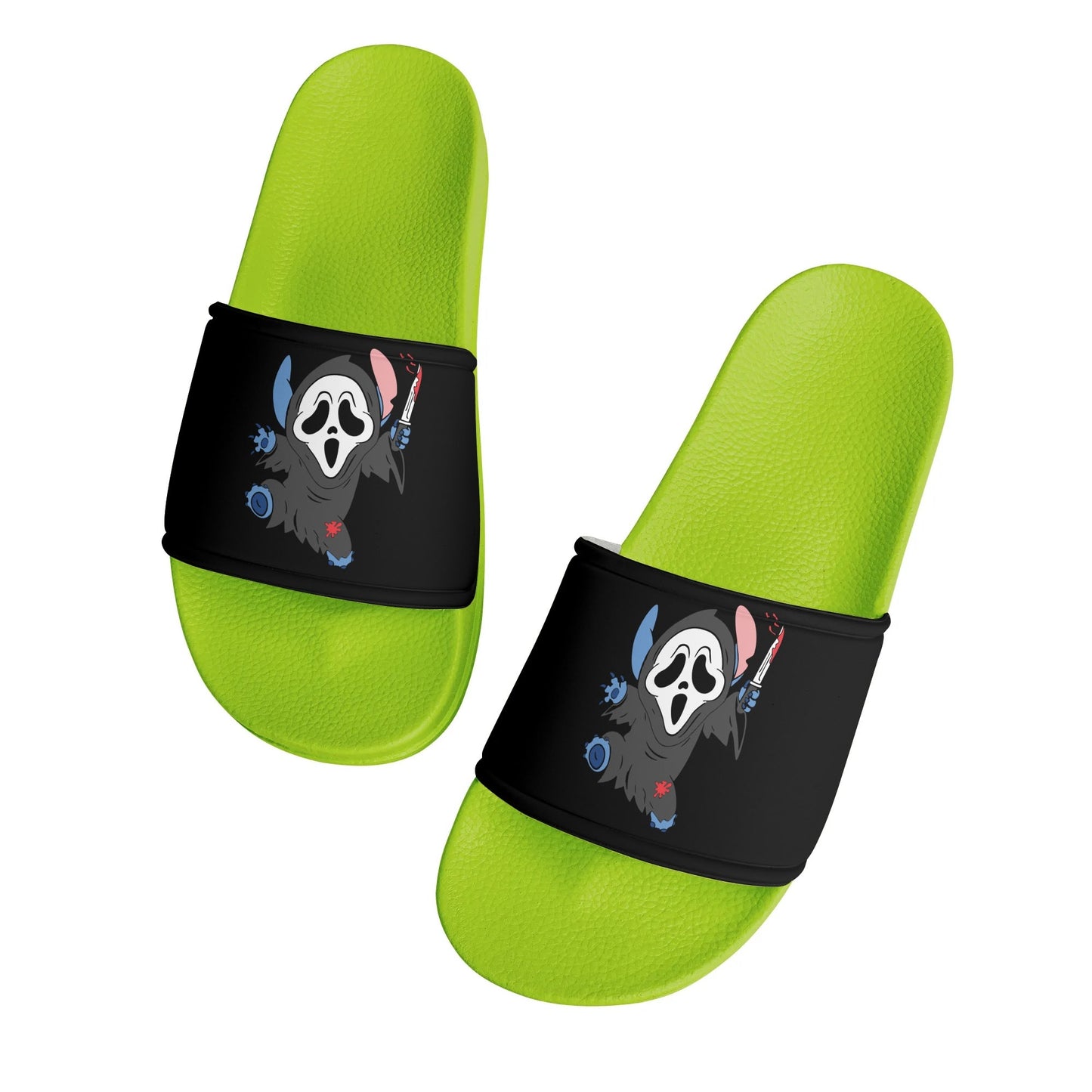 Womens Ghostface Stitch Slides