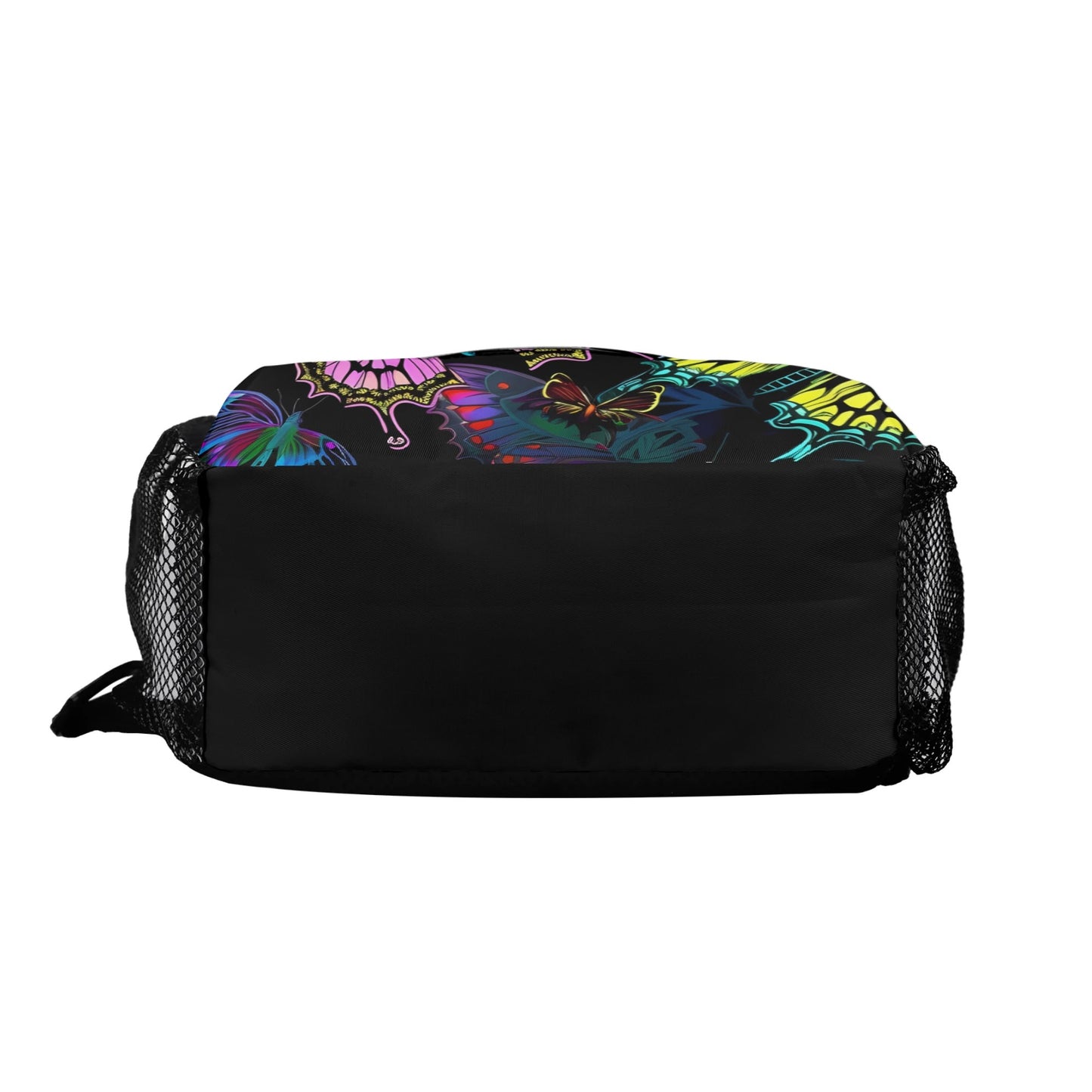Neon Butterfly Chest Crossbody Bag with Adjustable Strap