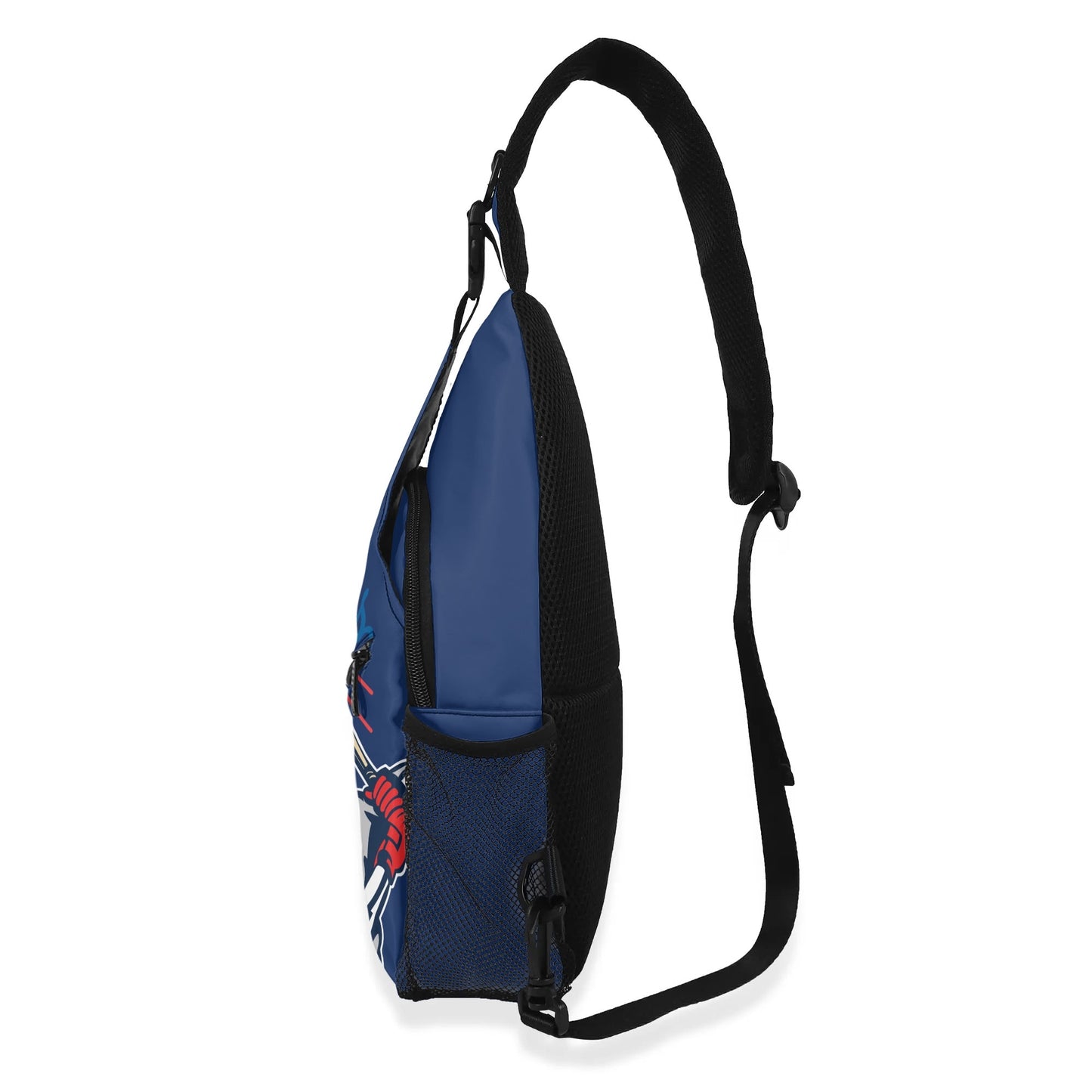 LA Dodgers Inspired Chest Crossbody Bag with Adjustable Strap