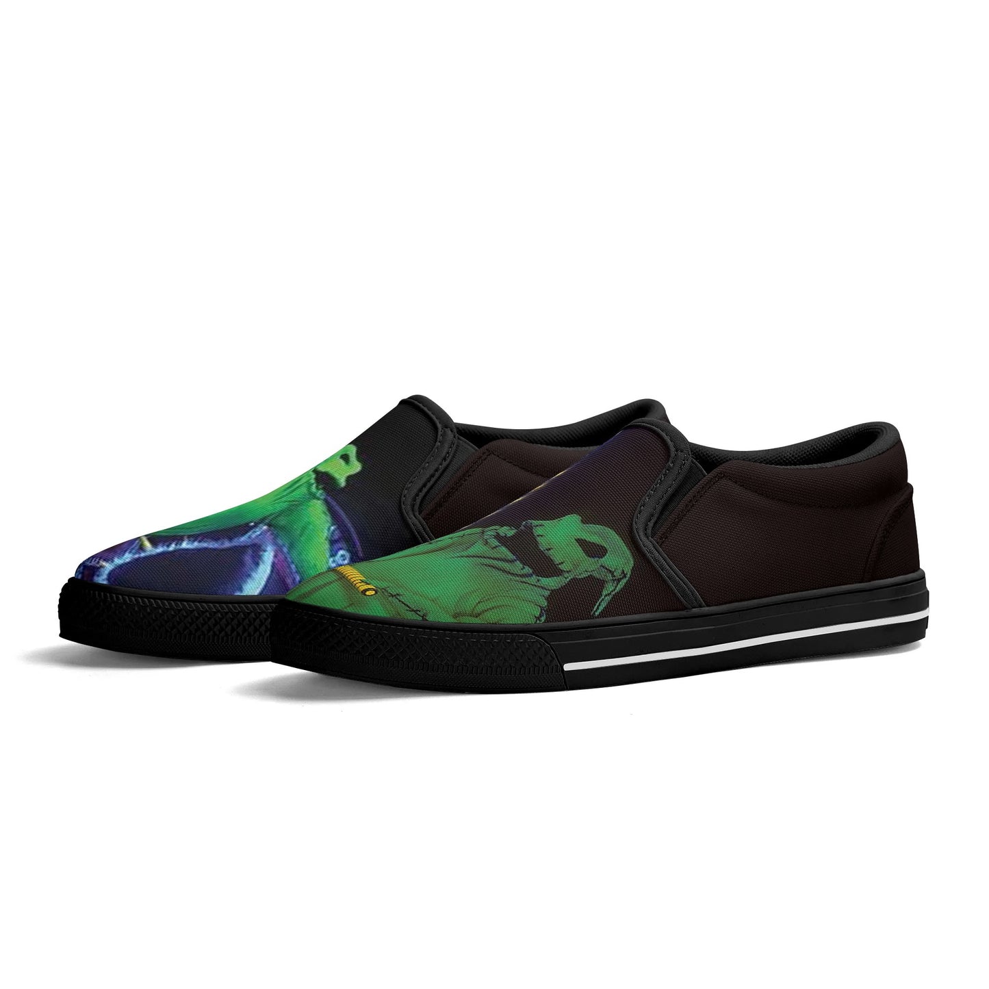 Oogie Boogie Womens Rubber Slip On Shoes