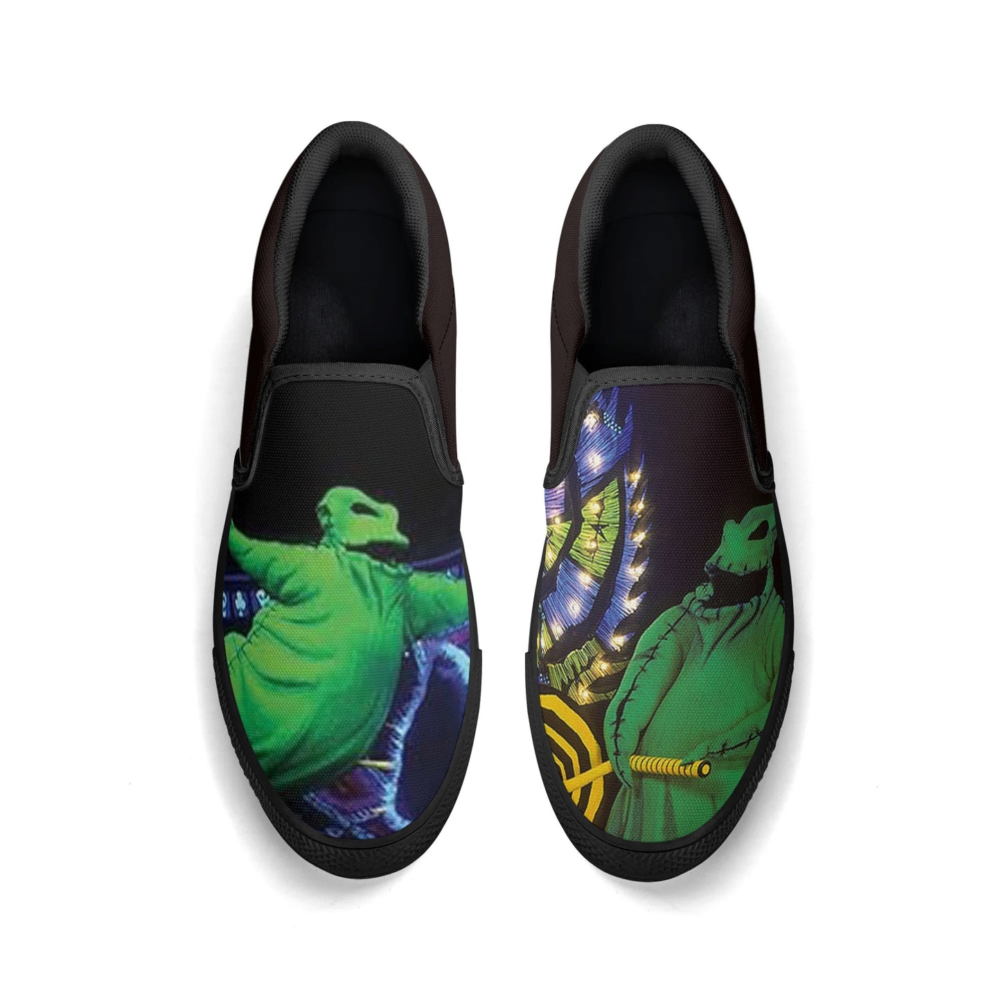 Oogie Boogie Womens Rubber Slip On Shoes