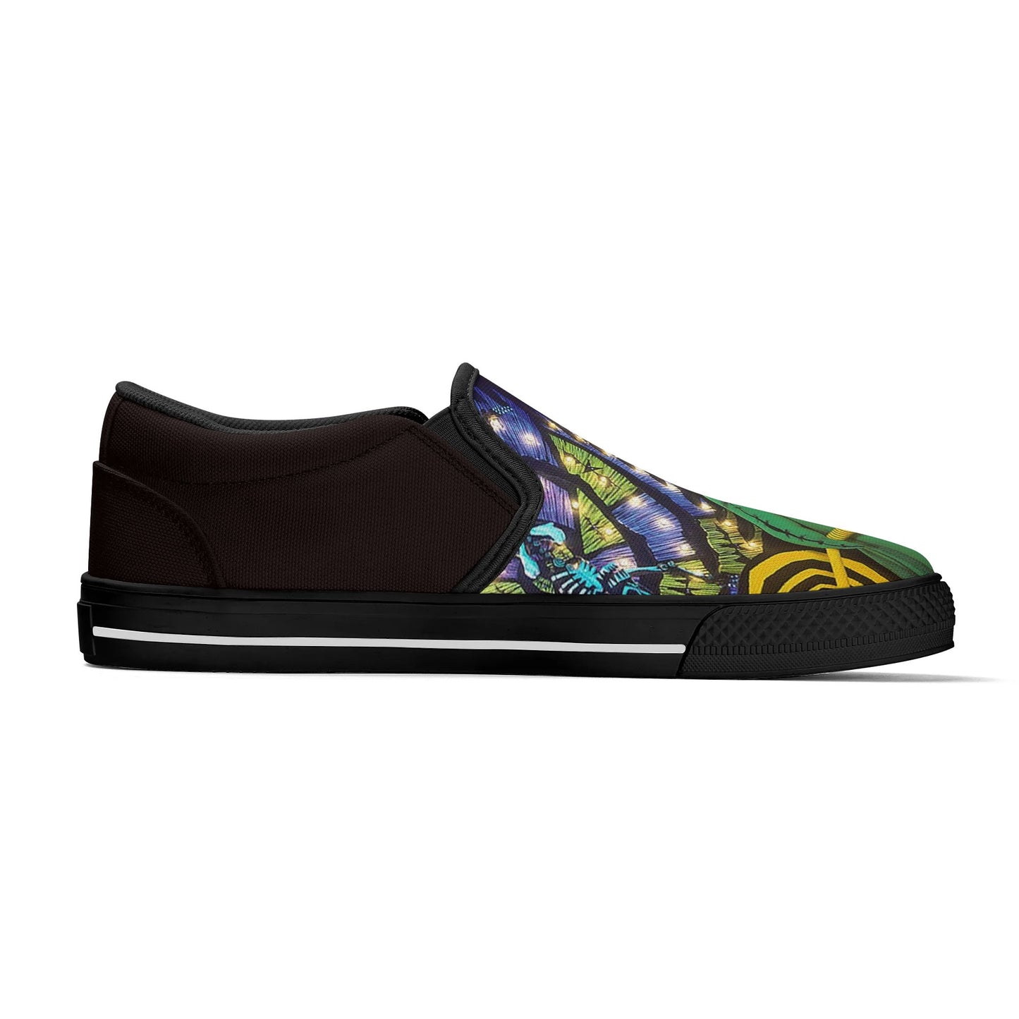 Oogie Boogie Womens Rubber Slip On Shoes