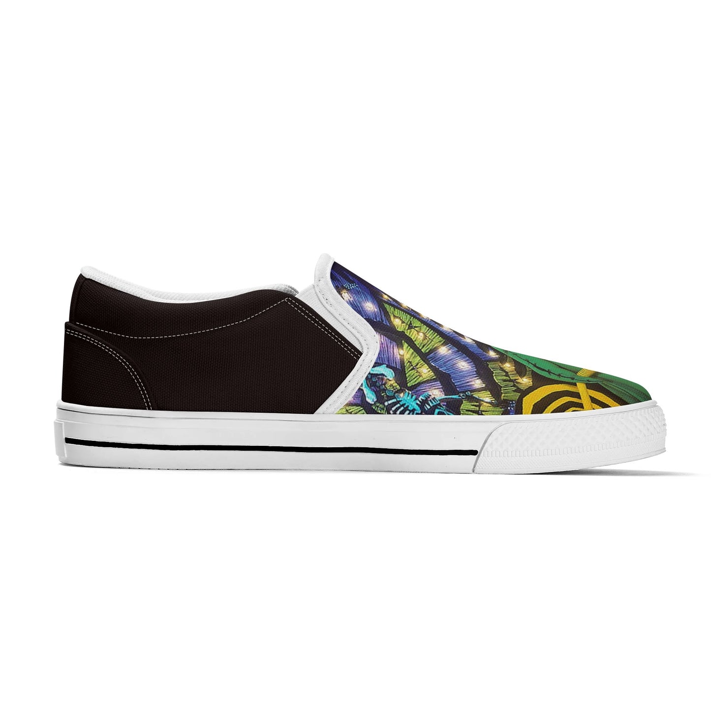 Oogie Boogie Womens Rubber Slip On Shoes