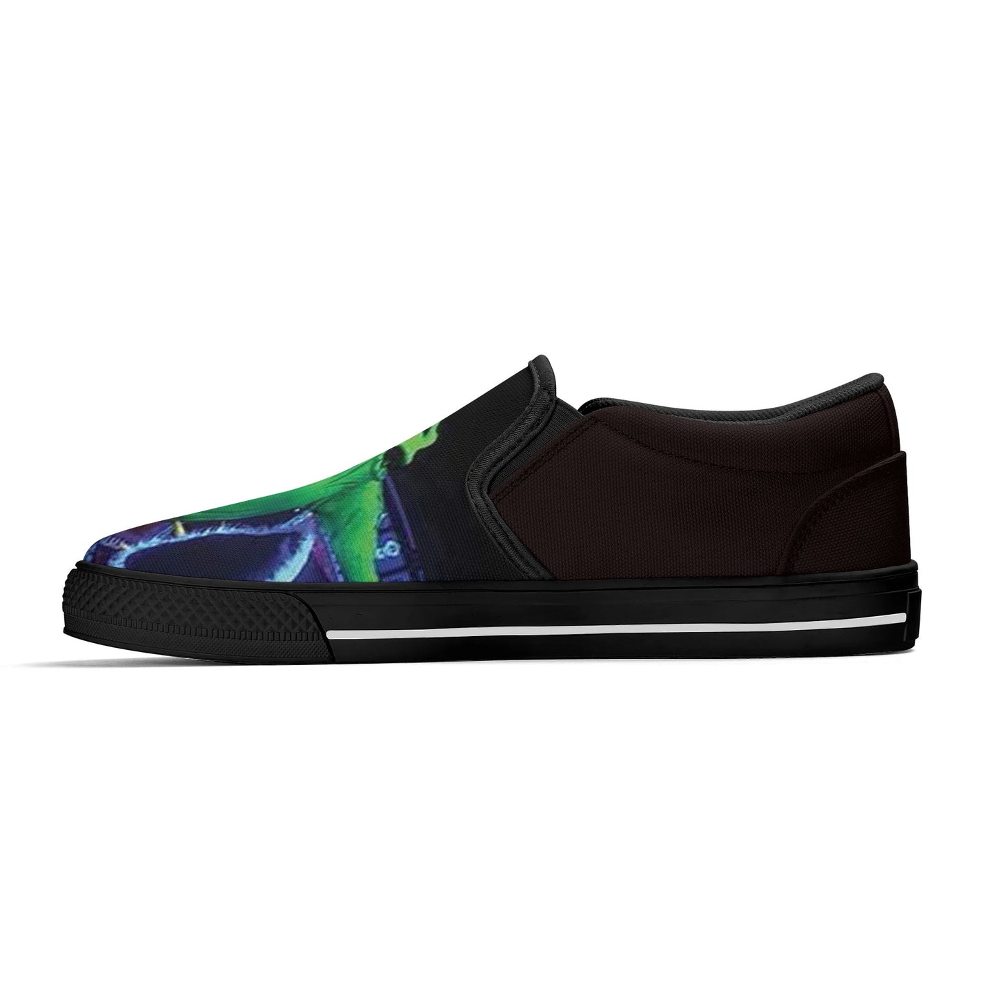 Oogie Boogie Womens Rubber Slip On Shoes