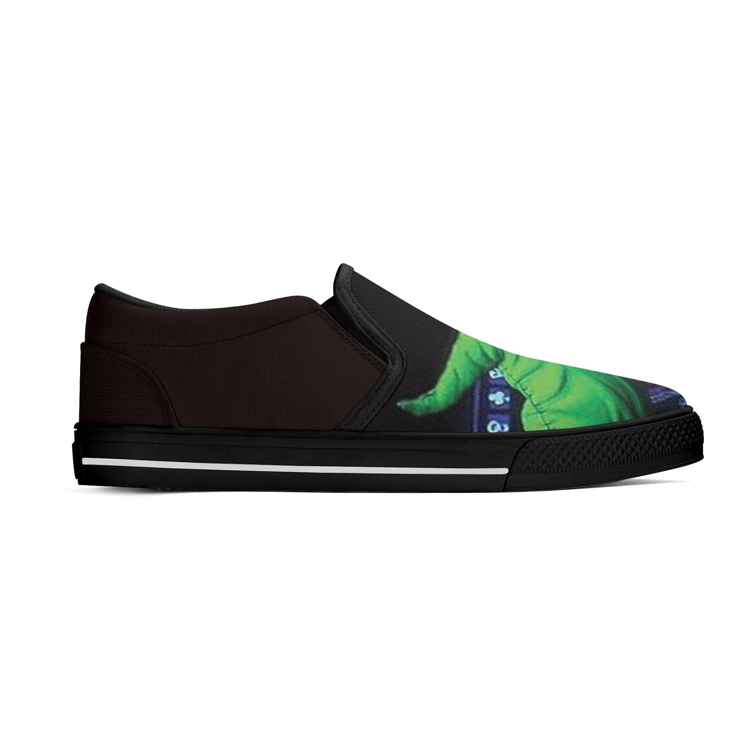 Oogie Boogie Womens Rubber Slip On Shoes
