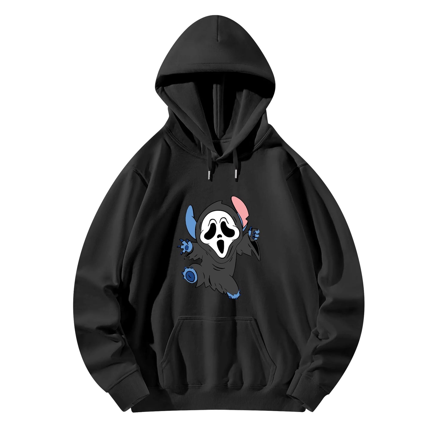 Unisex Stitch Ghostface Cotton Hoodie