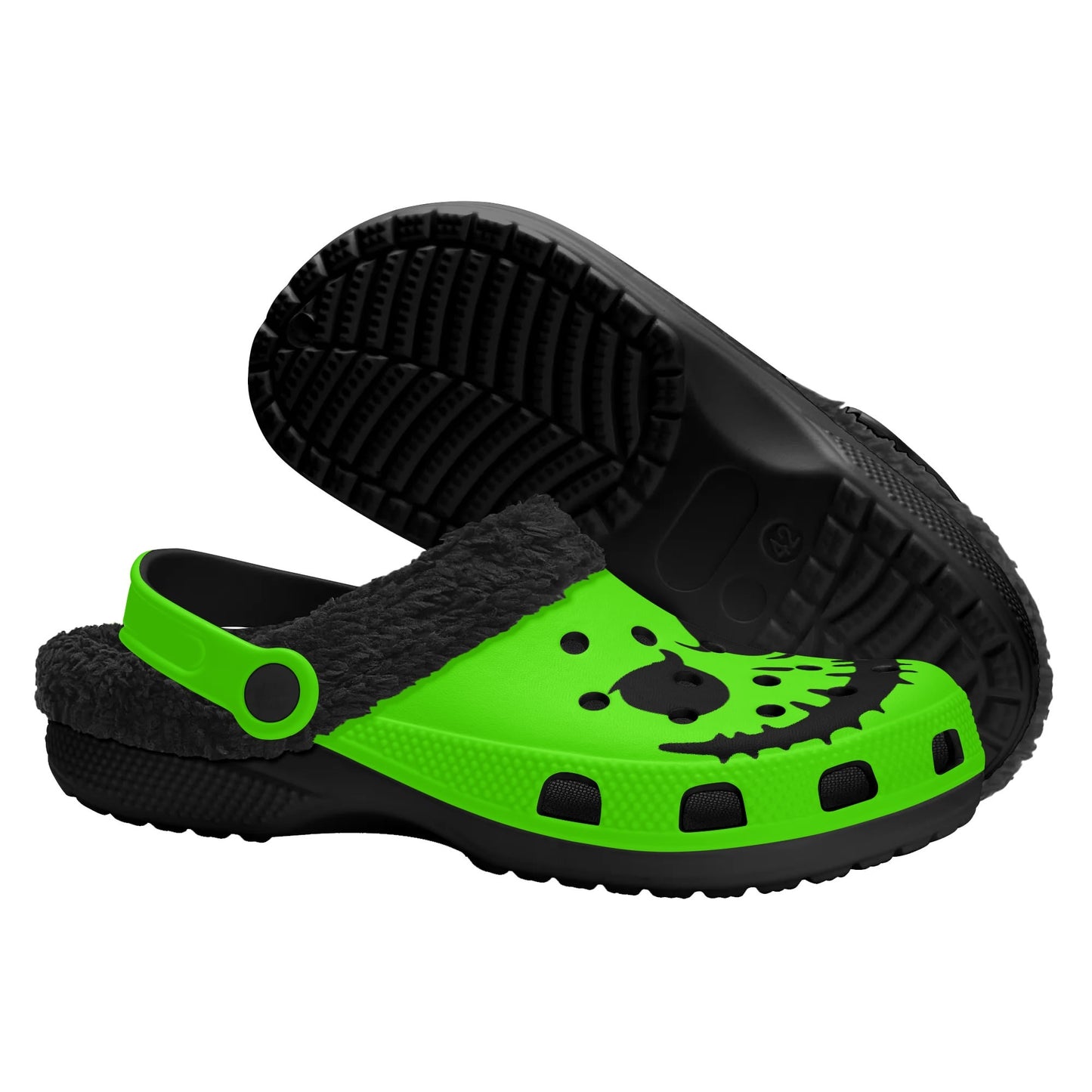 Adults NMBC Jack Black Warm Lined Clog
