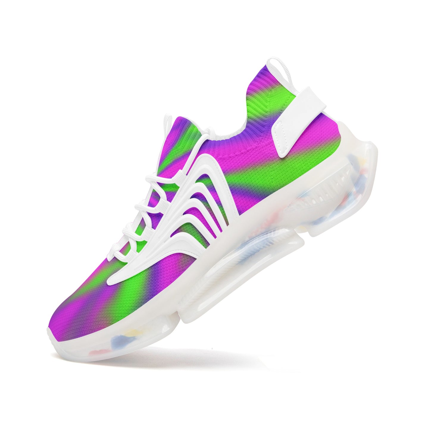 Neon Explosion Unisex Low Top Mesh Sneakers