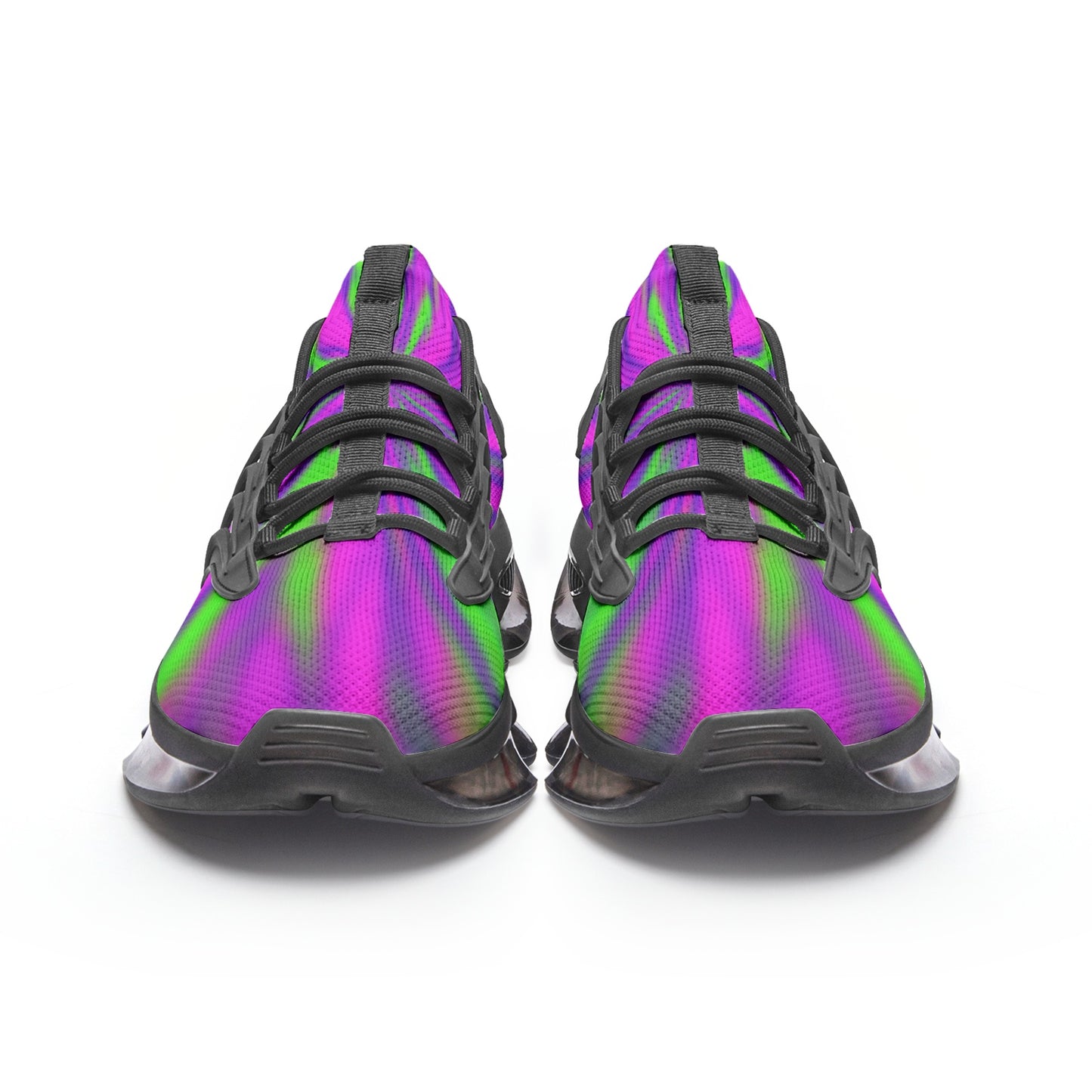 Neon Explosion Unisex Low Top Mesh Sneakers
