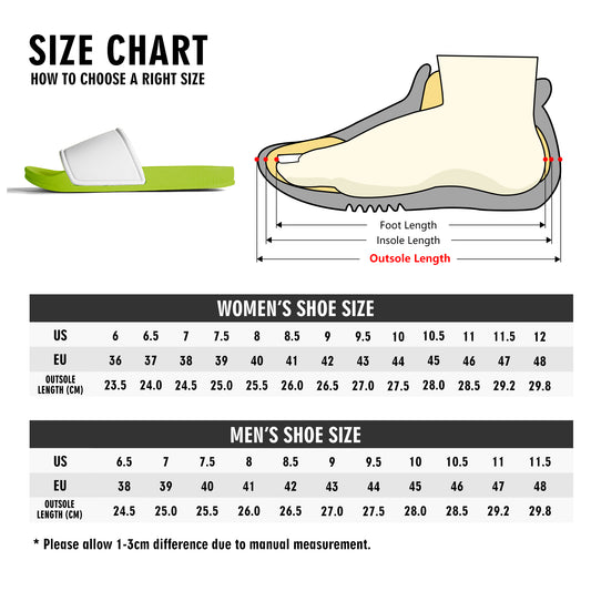 Womens Ghostface Stitch Slides