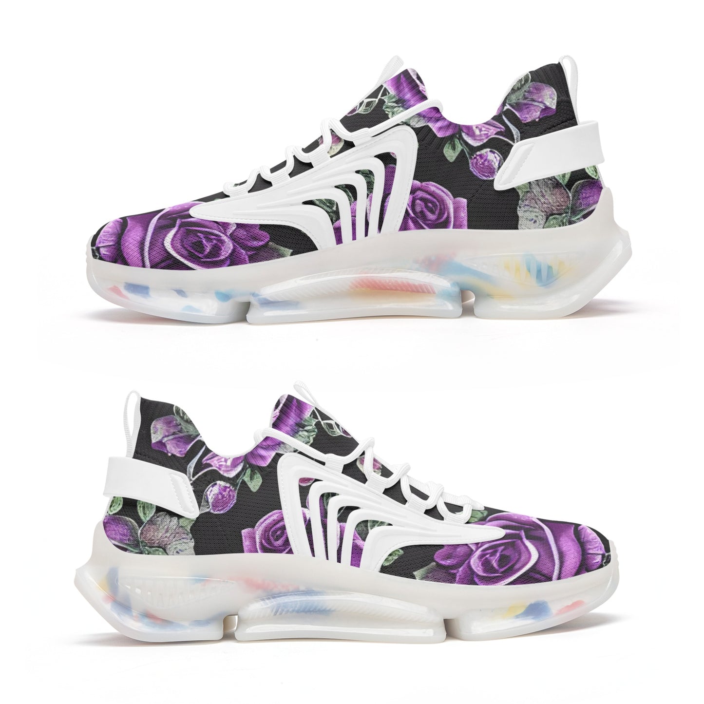 Dark Rose Unisex Low Top Mesh Sneakers