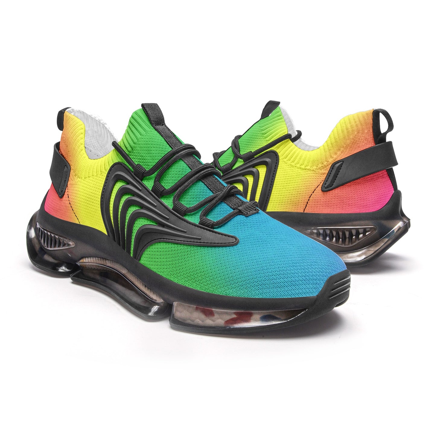 Soft Rainbow Unisex Low Top Mesh Sneakers