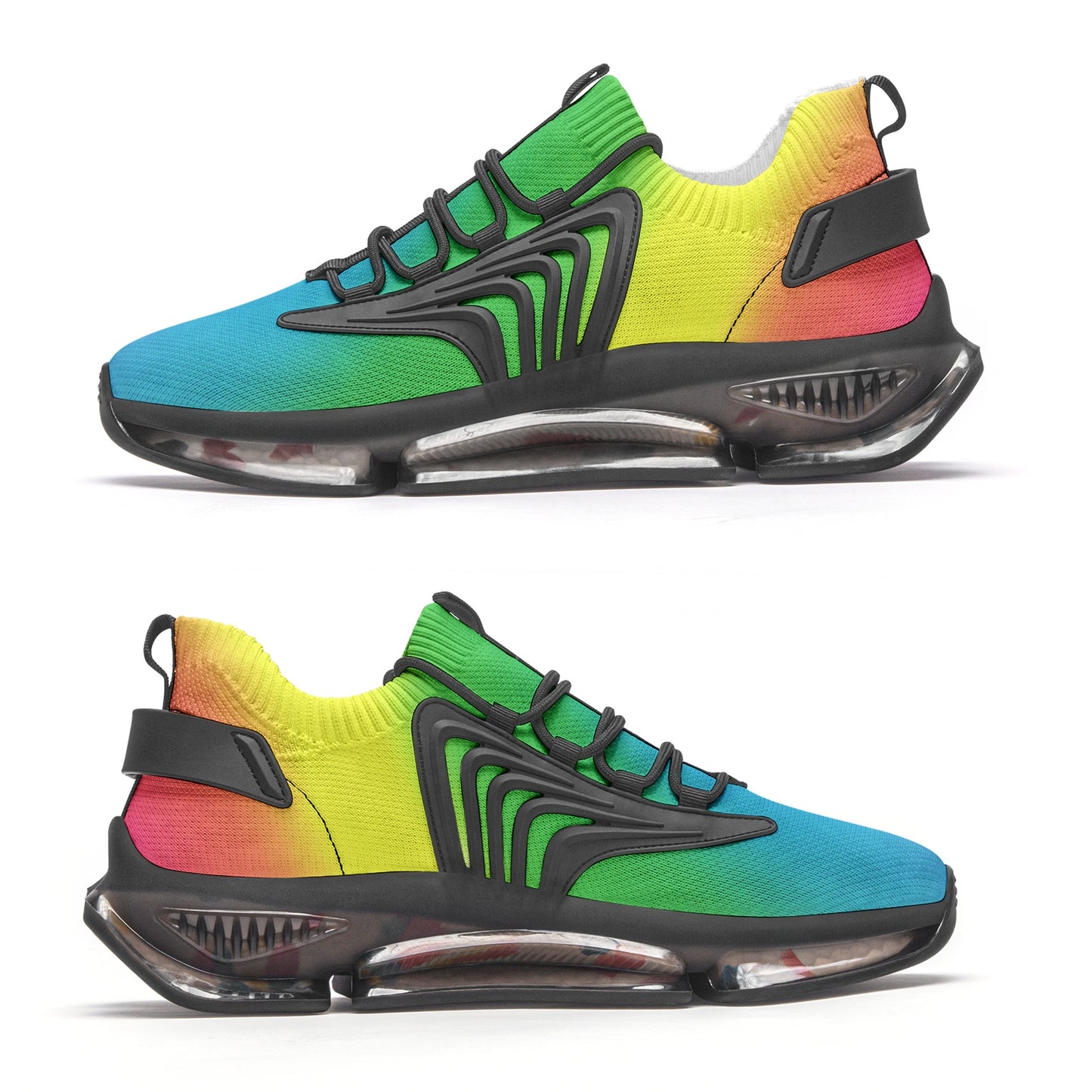 Soft Rainbow Unisex Low Top Mesh Sneakers