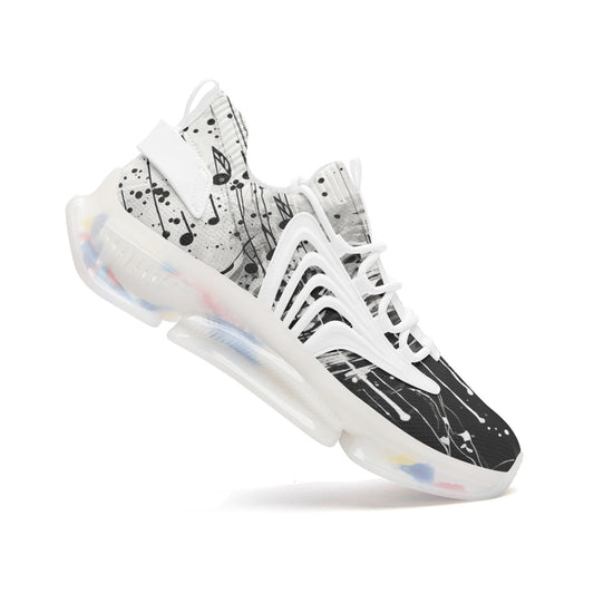 Music Drop Unisex Low Top Mesh Sneakers