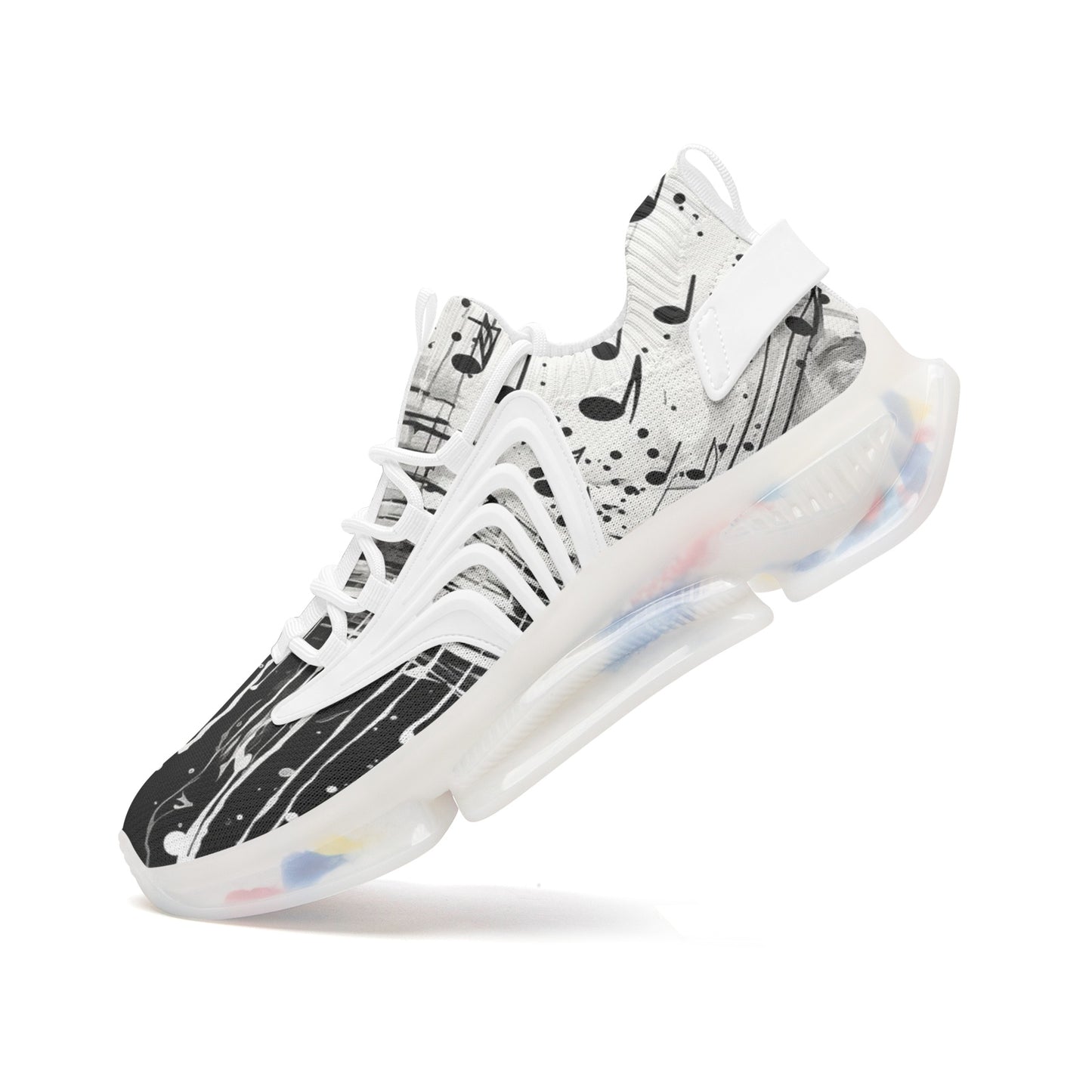 Music Drop Unisex Low Top Mesh Sneakers