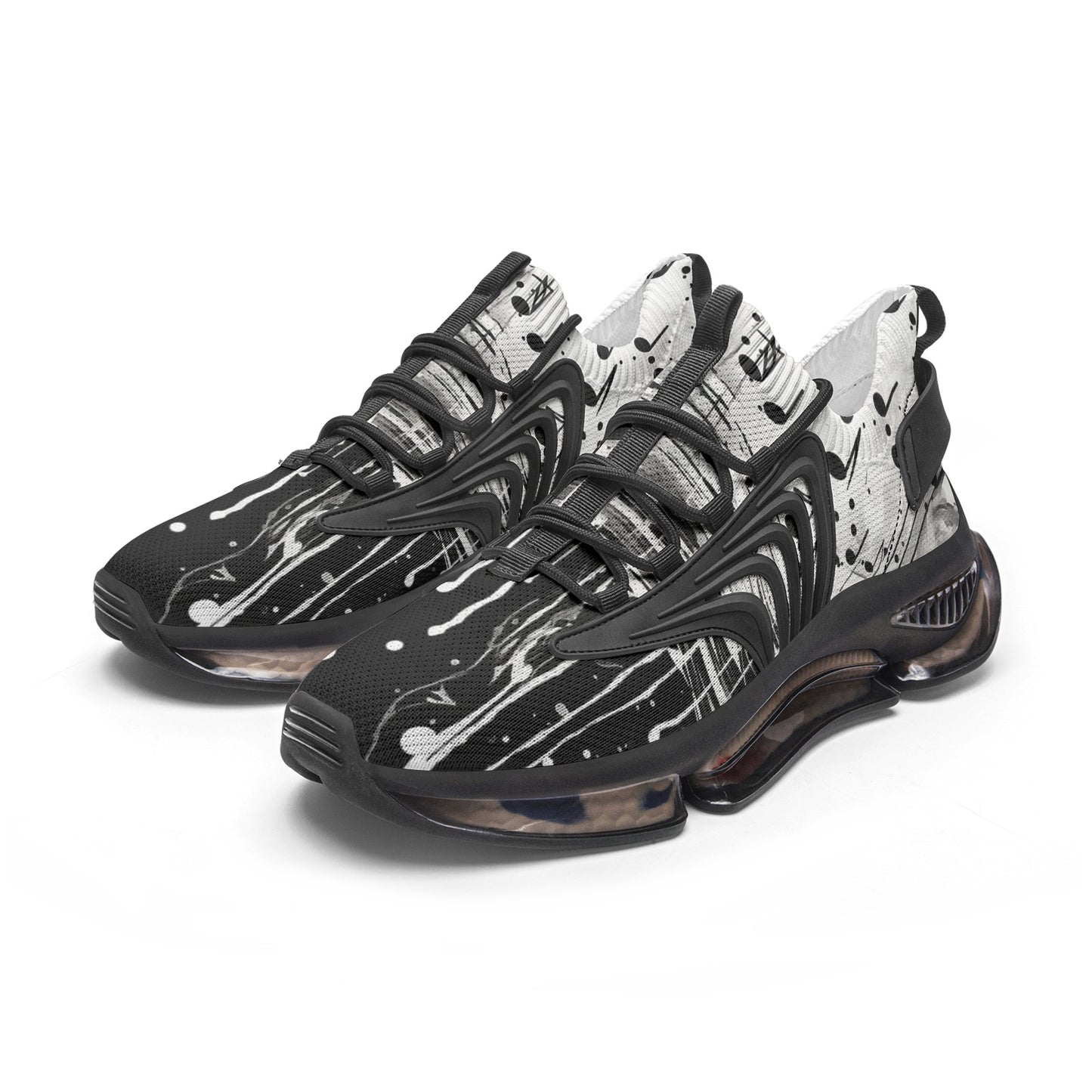 Music Drop Unisex Low Top Mesh Sneakers