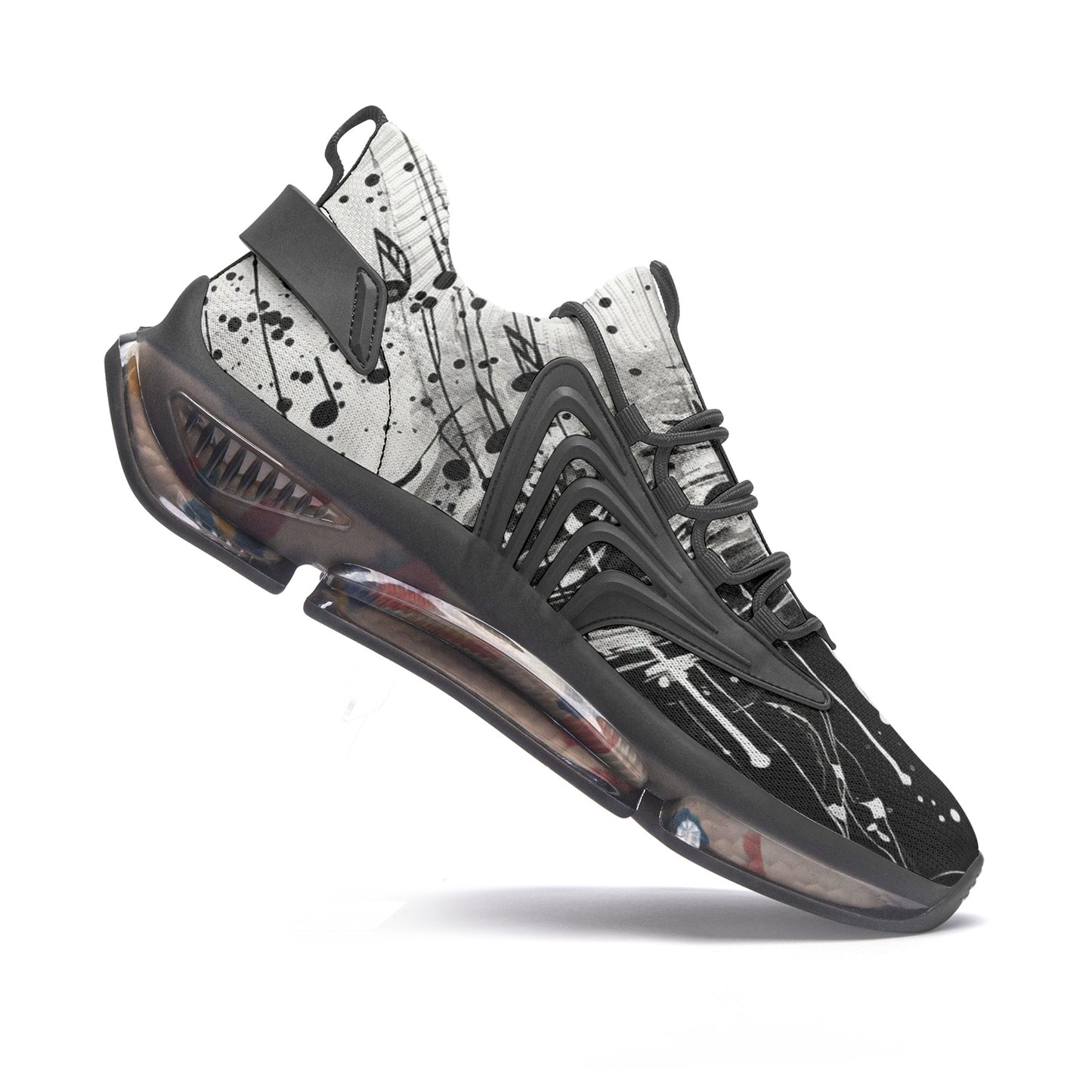 Music Drop Unisex Low Top Mesh Sneakers