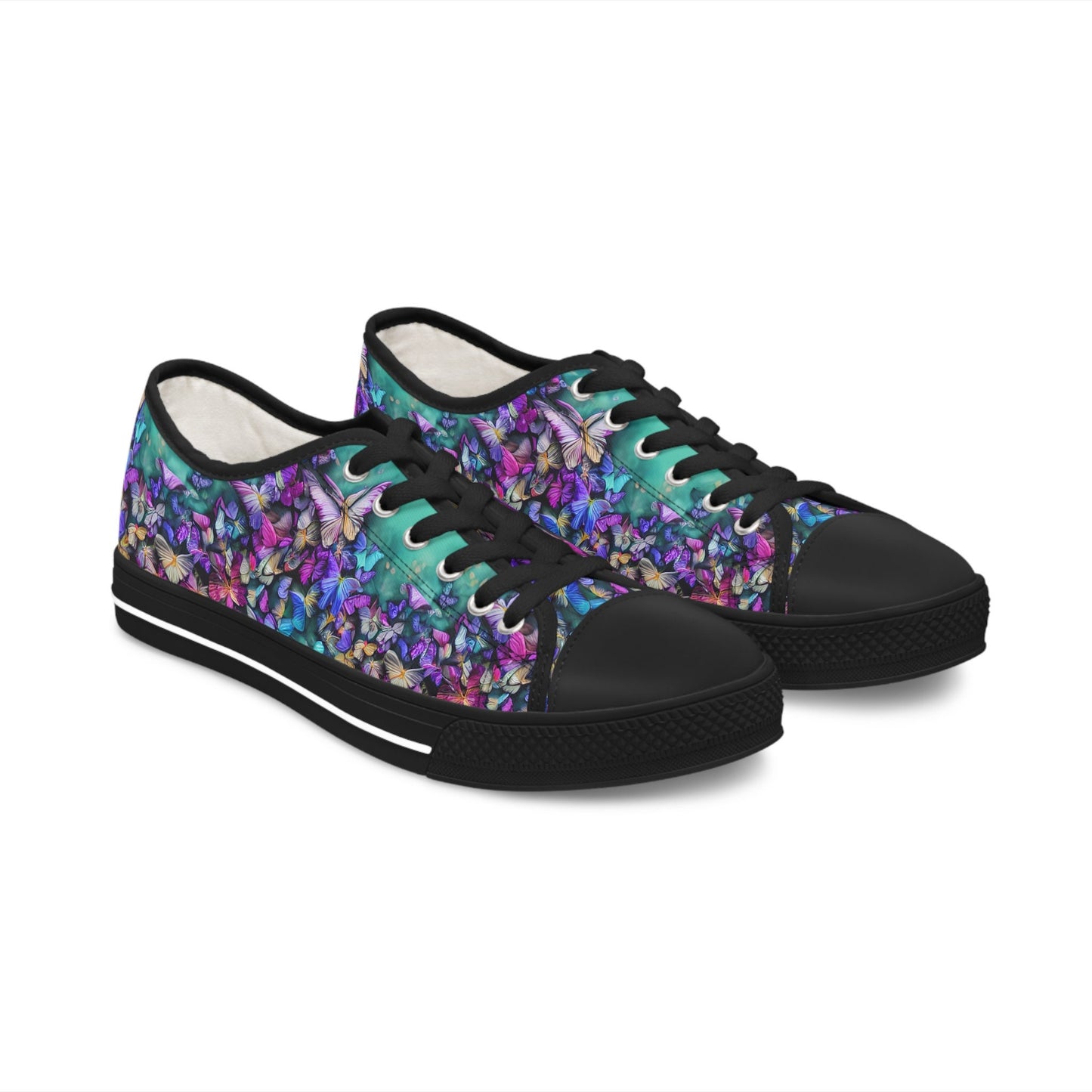 Low Top Butterfly Sneakers