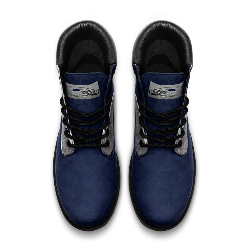 Dallas Cowboy Inspired Casual Leather Lightweight Boots