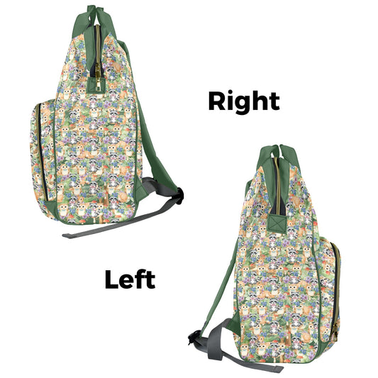 Forest Animals Multi-Function Diaper Bag