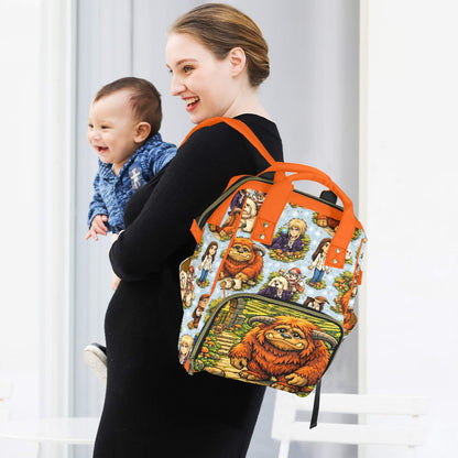 Labyrinth Ludo Multi-Function Diaper Bag-New