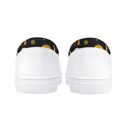 Party Ghosts Pumpkins Halloween Slip On Shoes