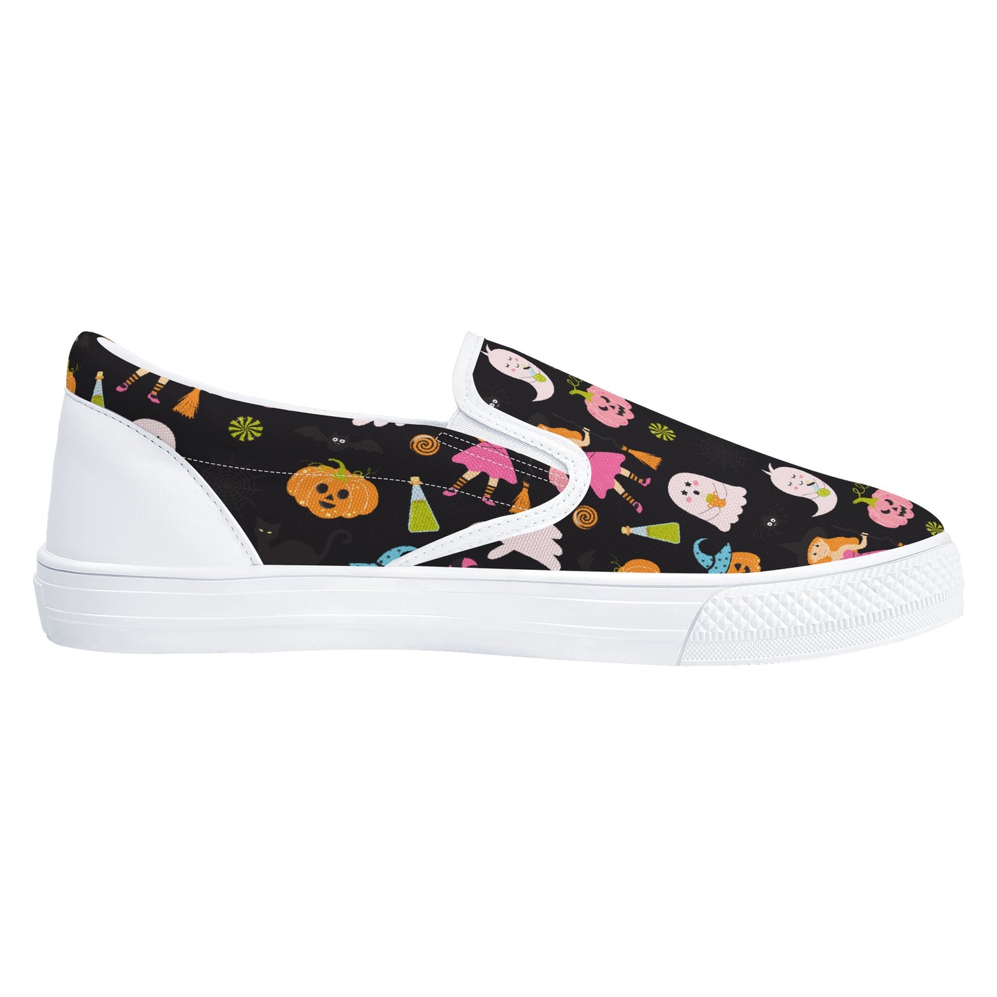 Party Ghosts Pumpkins Halloween Slip On Shoes